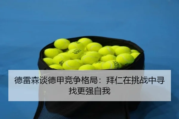 德雷森谈德甲竞争格局:拜仁在挑战中寻找更强自我